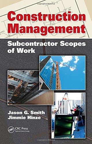 Construction Management: Subcontractor Scopes of Work