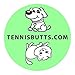 TennisButts The Original Fun Racket Decal That Starts Your Match Off with a Laugh! Perfect Tennis Gift