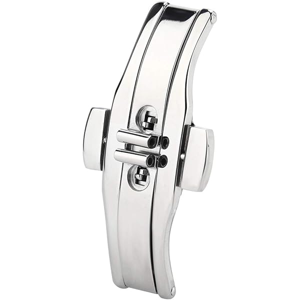 EBTOOLS Boucle De Fermoir De Montre Montre Fermoir Boucle Pliable Universel En Acier Inoxydable
