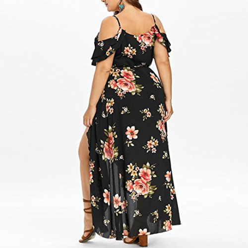 2 Summer+Floral+Casual+Shoulder+Dresses