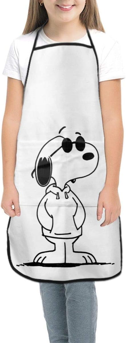 Amazon Co Jp 壁紙7がかっこいいスヌーピーです キッズエプロン 子供用 おしゃれ かわいい シンプル エプロン ポケット付き ホコリが付くにくい 撥水 男女兼用 ホーム キッチン