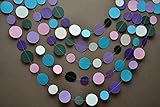 Boston Creative Company Bubbles/Mermaid Party Decoration, Mermaid Birthday decorations,Mermaid Bubbles Garland, Mermaid Bubbles Party, Paper Garland