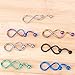 IPINK Rainbow Spiral Twister Surgical Steel Hypoallergenic Unique Spiral Industrial Ear Piercing Navel Ring Earring 7 Pieces