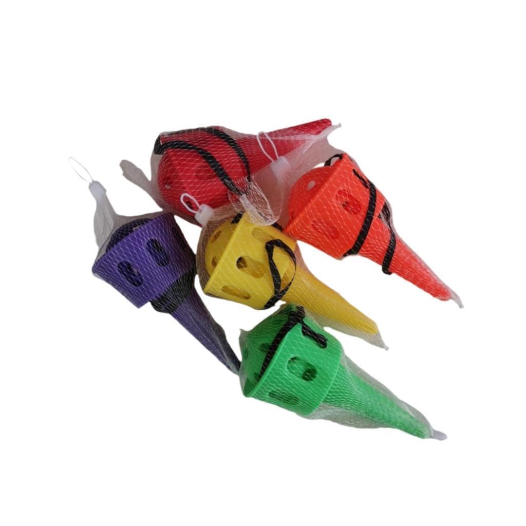 Qianly 5x Outdoor Tetherball Color Perception Ball and Cup Toy Set for Indoor Activities - Catch A Ball Set for Children Boys