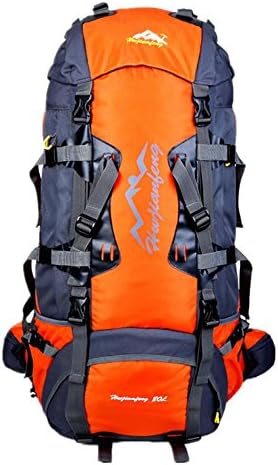 OUBAO 80L Waterproof Sports Tactical Camping Hiking Luggage Backpack (Orange)
