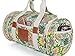 Malirona Gym Bag Canvas Gym Duffel Women Sports Duffels Bag with Shoes Compartment 17 Inch