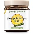Goosebumps Pickles Pineapple Pepper Pickle | Ananus ka aachar | Exotic Indian Fruit Pickles | Innovative Pickles | Pickled Fruits | Less Oil Achar, 250 g (Pack of 1)