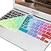 GMYLE(R) Rainbow Silicon Keyboard Cover (US Layout) for Samsung ARM 11.6