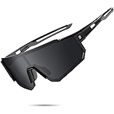 DUCO Polarized Sports Sunglasses for Men Women UV400 Protection Baseball Cycling Running Fishing Sunglasses DC0068