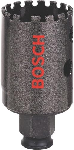 Bosch Professional 1x Diamond Hole Saw for Hard Ceramics (for Stone Tiles, diameter 38 mm, Accessories for Impact Drills)