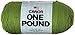 Caron One Pound Solids Yarn, 16oz, Gauge 4 Medium, 100% Acrylic - Grass Green- For Crochet, Knitting & Crafting ( 1 Piece )
