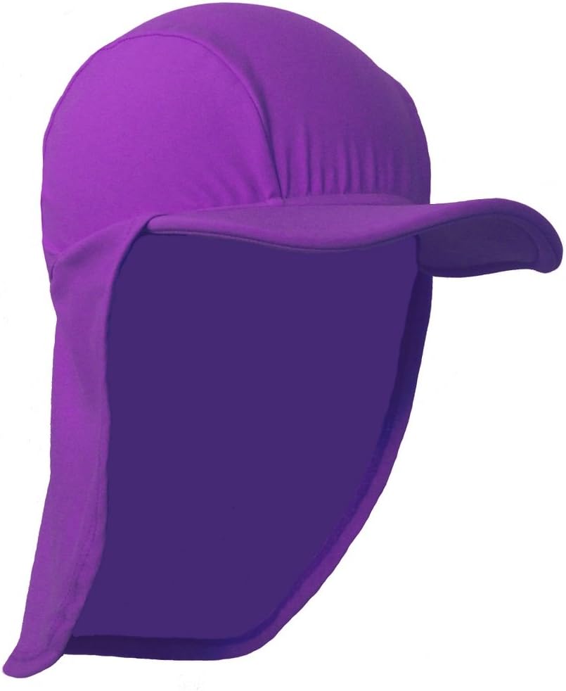 Girls Radiant Orchid Sun Protection Legionnaire Cap UPF 50+