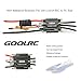 GoolRC 160A Brushless ESC and 4092 1250KV Motor with 40-L Water Cooling Jacket Combo for 1000mm (or Above) RC Boat