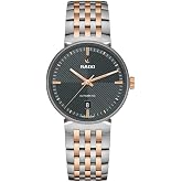 Rado - Florence Open Heart - Unisex Automatic Swiss Watch - 39mm Grey Dial - Silver &amp; Rose Gold Stainless Steel Bracelet - R48903103