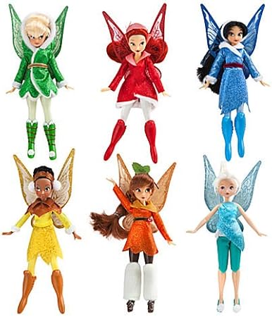 disney fairy dolls 6 pack