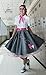 Hip Hop 50's Shop 1950s Style 3” Wide Elastic Cinch Belt for Women Junior and Plus Sizes Handmade in the USA (Hot Pink XL/2X)