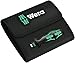 Wera Pouch for up to 17-piece sets Kraftform Kompakt, empty, 140.0 x 119.0 mm, 05671387001