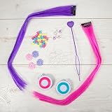 Galt Toys Fab Hair Chalk Kit & Extensions Set Ages 6+ view 4