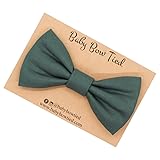 Handmade Pre-Tied Clip on Bow Tie for Baby to Young