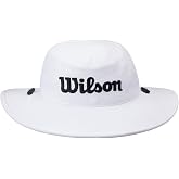 WILSON Golf Sun Hat - White/Black, OSFA
