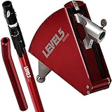 8-Inch Corner Applicator Box + Extendable Handle - LEVEL5 | Pro-Grade | Drywall Gyprock Plasterboard Sheetrock | 4-509