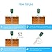 Atree Soil pH Meter, 3-in-1 Soil Test Kits with Moisture,Light and PH Tester for Garden, Farm, Lawn, Plants, Indoor & Outdoor (No Battery Needed)thumb 4