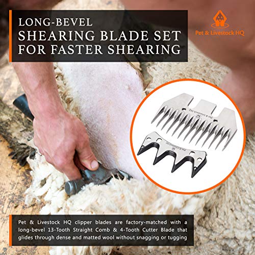 Pet Livestock HQ Shearing Blades 380W Sheep Clippers