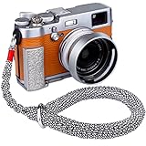 AJART Camera Wrist Strap (White) Paracord Camera