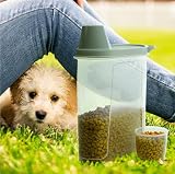 Citylife 2 Pack Dog Food Storage Container Airtight with Measuring Cup 2.3 L view 3