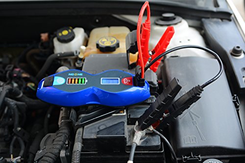 NoOne Portable Jump Starter Lithium Ion for Vehicle with 12V Battery, Charging Phones and Tablets - Thumbnail 4