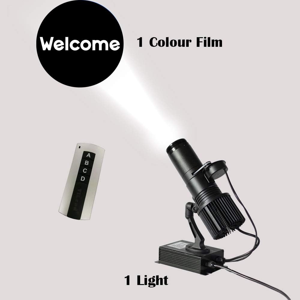 LED Logo GOBO 30W Remote Control LED GOBO Projector Advertising Logo Light with