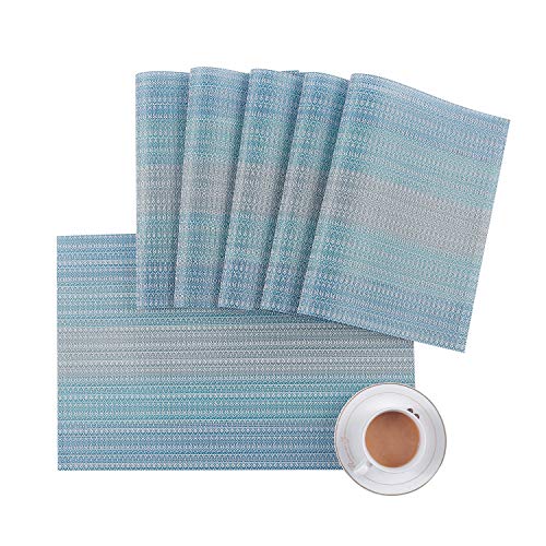 2 Placemats+Crossweave+Placemat+Resistant+Non+slip