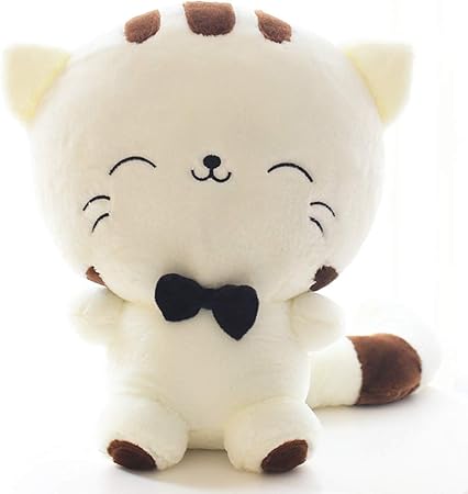 Amazon Xinxikeji ぬいぐるみ ねこ かわいい ふわふわ 抱き枕 プレゼント 猫 動物 大きい おもちゃ お祝い 子供 もちもち お誕生日 赤ちゃん 人形 女の子男の子 クッション 収納 おもしろい 女性 ホワイト45cm ぬいぐるみ おもちゃ