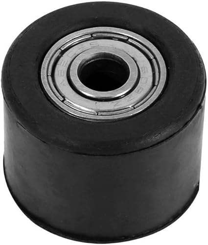Fydun Rullo Tendicatena Per Moto, Mini Bike, ATV E Dirt Bike - Diametro 10mm, Colore Blu - Guida Catena Di Trasmissione In Nylon Con Cuscinetti - 3