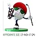 Be The Ball 4U Golf Decor Hanging Christmas Tree Ornament & Display Stand, You Da Man Figurine