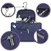 TravelMore Hanging Travel Toiletry Bag Organizer & Bathroom Hygiene Dopp Kit with Hook for Traveling Accessories Toiletries Bathroom Shaving & Makeup for Men and Woman - Blue
