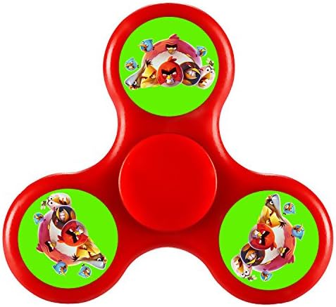Hand Toy Fidget Spinner Angry Birds Hand Spinner Pocket Toy For Adults And Kids Smooth High Speed Having Fun Stress Reducer