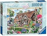 1000 Piece Country Cottage Collection Peony Cottage Puzzle