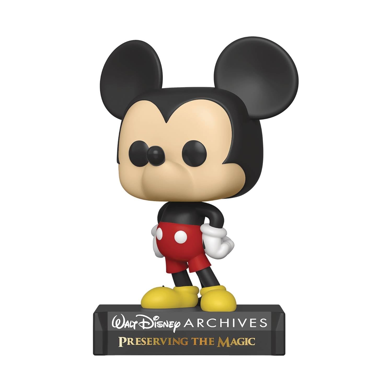 Funko POP! Disney: Archives-Current Mickey Mouse - Mickey Mouse - Collectable Vinyl Figure - Gift Idea - Official Merchandise - Toys for Kids & Adults - TV Fans - Model Figure for Collectors