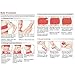 Fat Remover Machine Carer 6 in 1 EMS Sliming Massager for Stomach Arm Leg Weight Loss Machine with EMS Pads Beauty Device Blue Red Light Ion Massager (White)