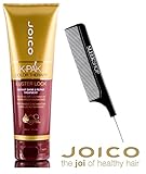 Joico K-Pak Color Therapy LUSTER LOCK - Instant Shine & Repair Treatment (with Sleek Steel Pin Tail Comb) (8.5 oz/250 ml - NEW SIZE)