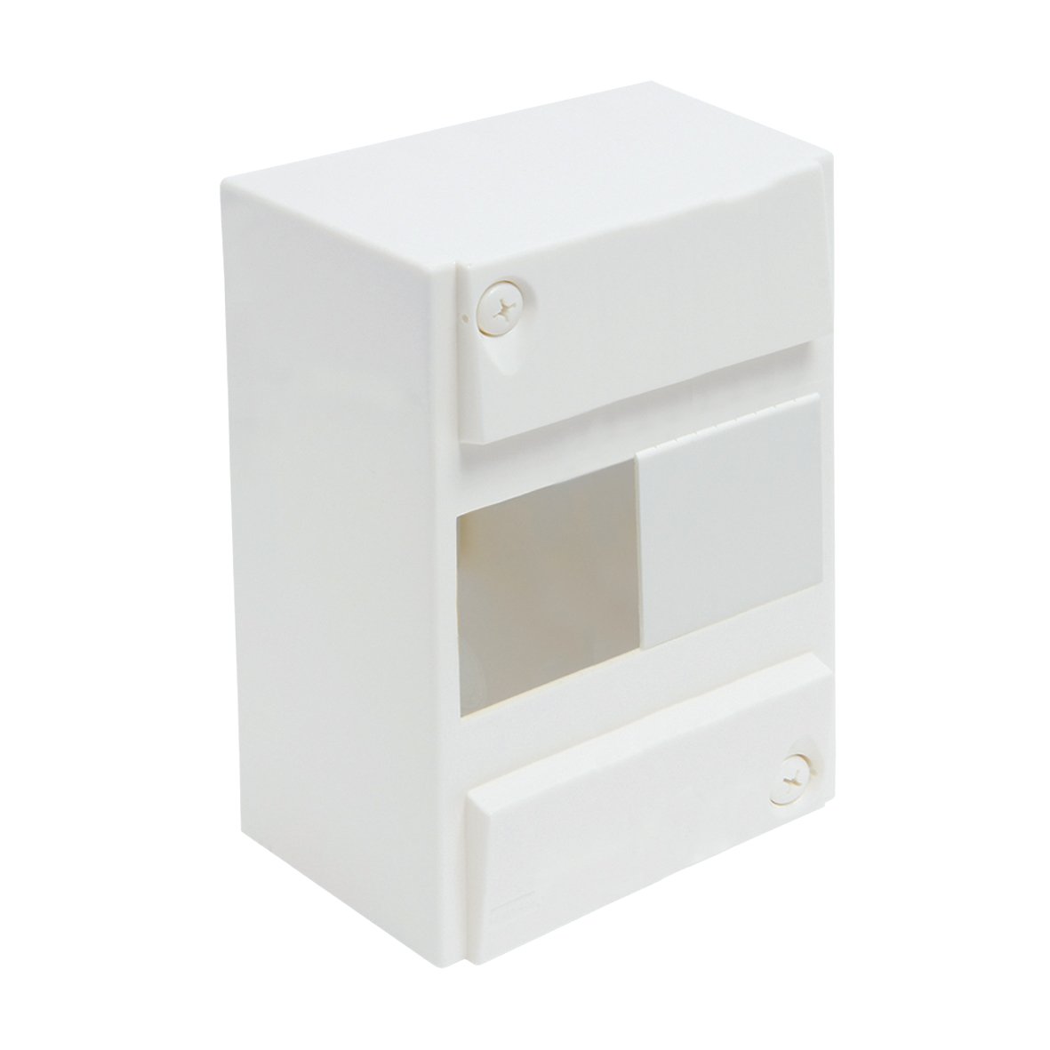 Debflex 707260 Empty Case 1 Row 8 Modules White