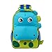Class Collections Green Spotted Dinosaur Dimensional Animal Shape Water Resistant Preschool Backpack
