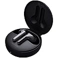 LG TONE Free FN7 - Active Noise Cancelling True Wireless Bluetooth Earbuds with Meridian Sound, Dual Microphone for Work/Home Office, iPhone and Android Compatible, Black