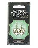 Fantastic Beasts Owl Face Earrings (antique brass plated)