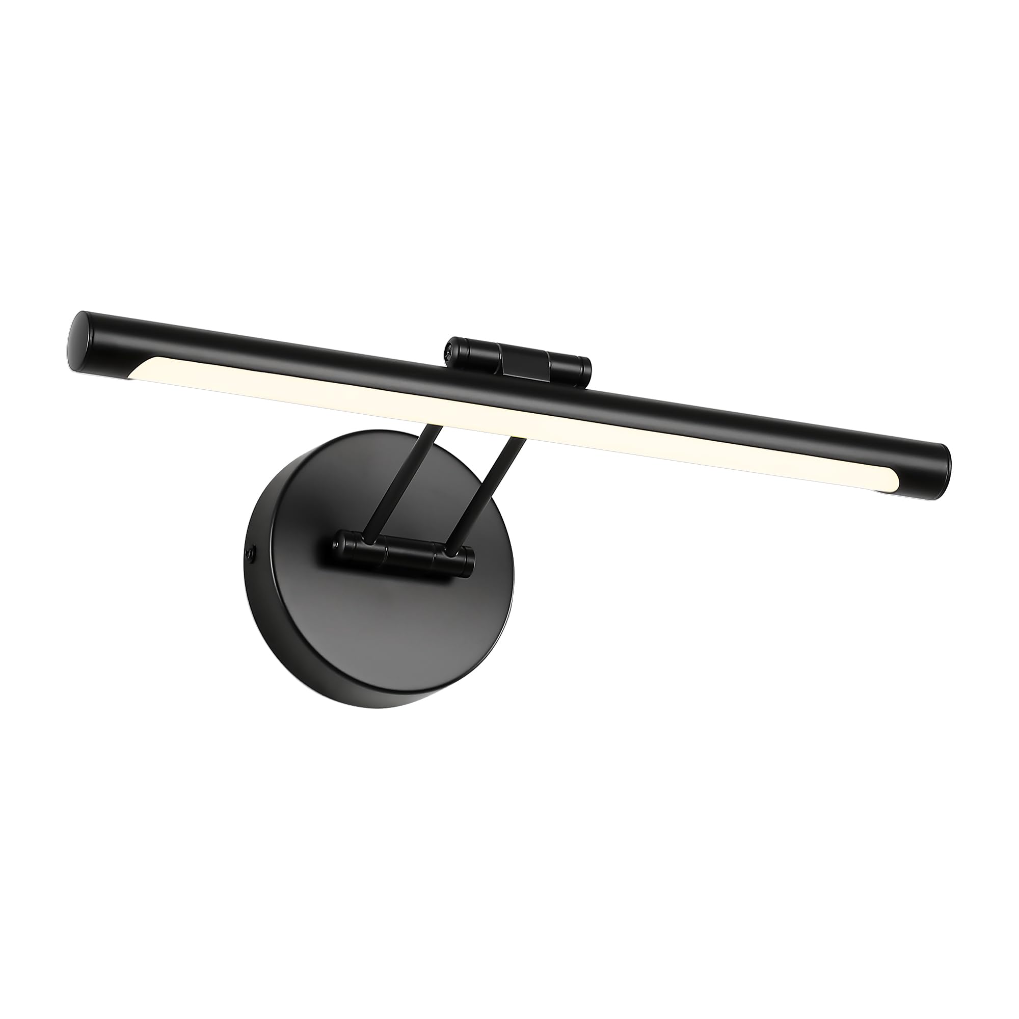 Photo 1 of JUSHENG Dimmable Picture Lights Hardwired LED Painting Light Black Gallery Wall Light Art Lighting for Portrait Artwork Canvas 15.74 inch 7W 110V AC