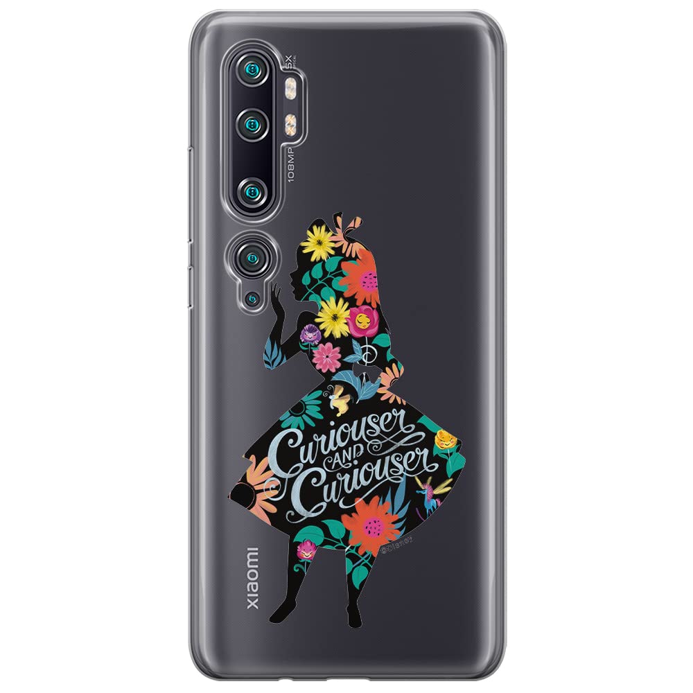 ERT GROUP mobile phone case for Xiaomi MI NOTE 10 / MI NOTE 10 PRO original and officially Licensed Disney pattern Alice 002 optimally adapted to the shape of the mobile phone, partially transparent