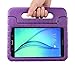 BMOUO Kids Case for Samsung Galaxy Tab E Lite 7.0 inch - Shockproof Case Light Weight Kids Case Super Protection Cover Handle Stand Case for Children for Samsung Galaxy Tab E Lite 7 Tablet - Purple