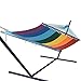 Caribbean Hammocks Jumbo 55 INCH - Soft-Spun Polyester (Rainbow)