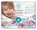 Honest Baby Diapers, Rose Blossom, Size 4 (116 Count)